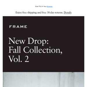 New Drop: Fall 2022 Collection, Vol. 2
