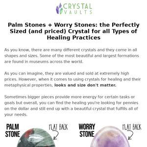 Use a Palm or Worry Stone for Stress Relief