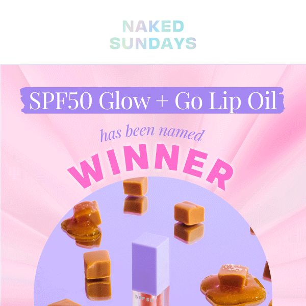 Award-winner: SPF50 Lip Oil