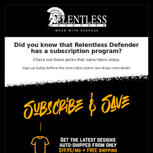 Subscribe and Save Big with Subscriber Perks