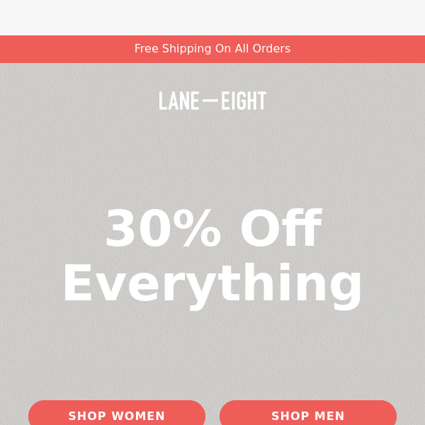 30% Off Sitewide: The Sale Starts Now