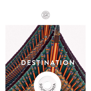 Destination: SOUTH KOREA