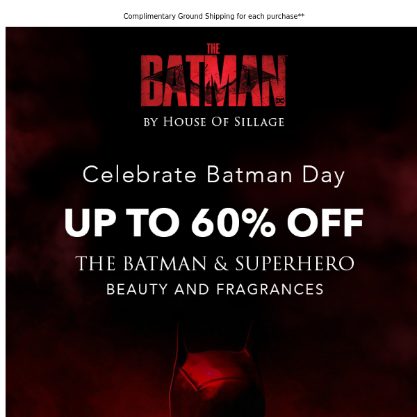 🚨 Up To 60% Off! Celebrate Batman Day