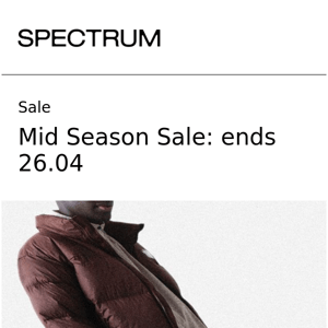 Mid Season Sale: ends 26.04