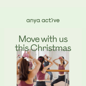 Anya Active Singapore, you're on our guest list. Join us.