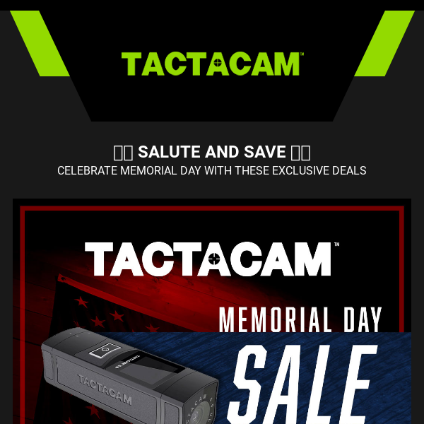 Salute and Save: Memorial Day Promotion Starts Now!