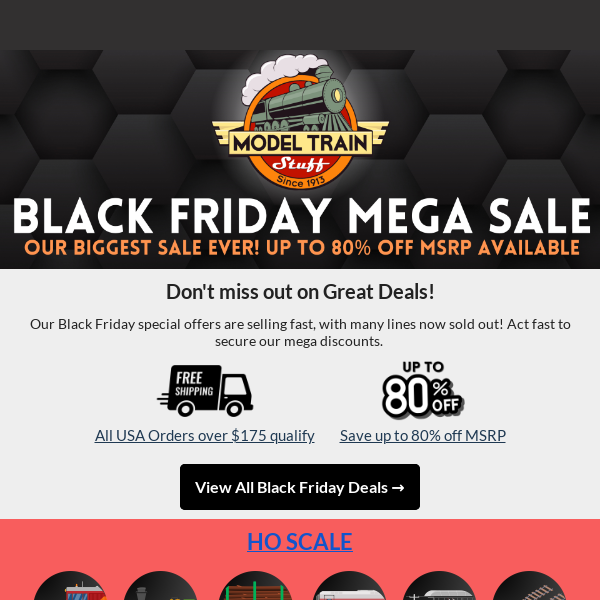 ⌛ Don't miss our MEGA Black Friday Offers! ⌛