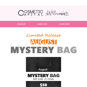 New Mystery Beauty Box with over $200 of value! 🎉