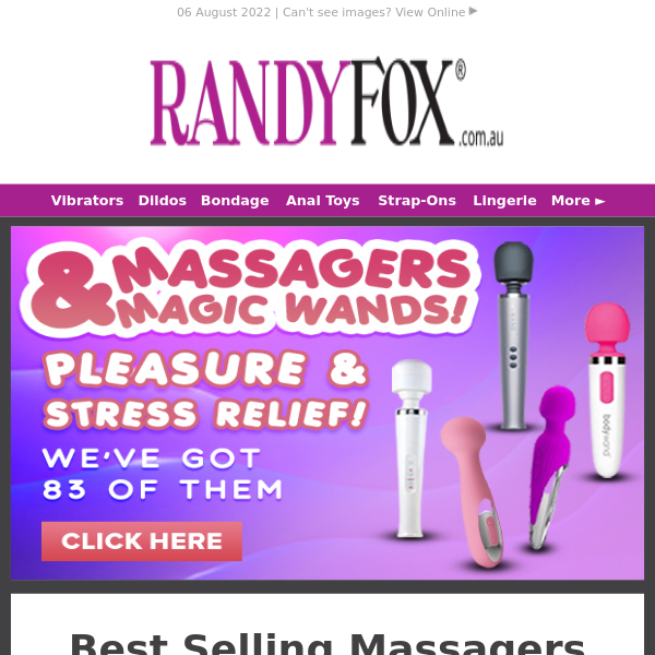 Top 5 Massagers at Randy Fox! 👌
