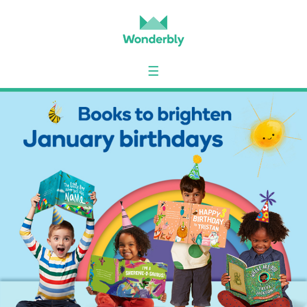 Books to brighten January birthdays

