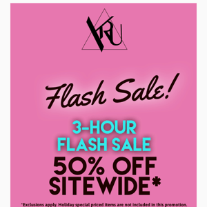 💕3 Hour Flash Sale! 1pm-4pm [pst]