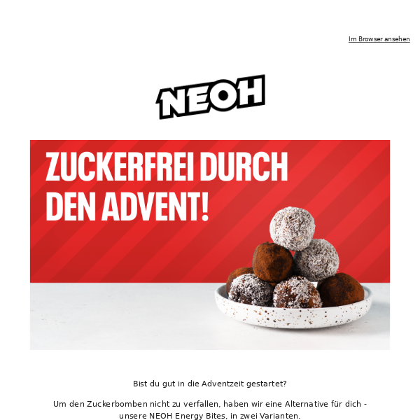 Neues Rezept: Unsere Energy Balls!