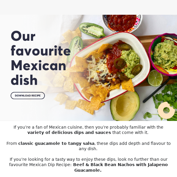 Try our favourite Mexican dip!