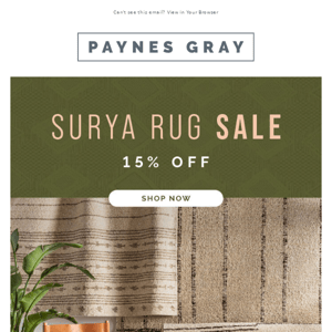 RUG 👏 SALE 👏15% off all Surya Rugs!