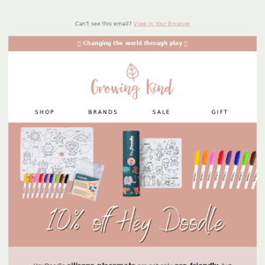 Make Everywhere an Art Space - HeyDoodle Placemats