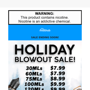 Last Call For Holiday Deals! ⚠️ 🎿