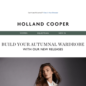 Build Your Autumnal Wardrobe 🍂