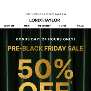 🚨Bonus Day: Pre-Black Friday Sale extended