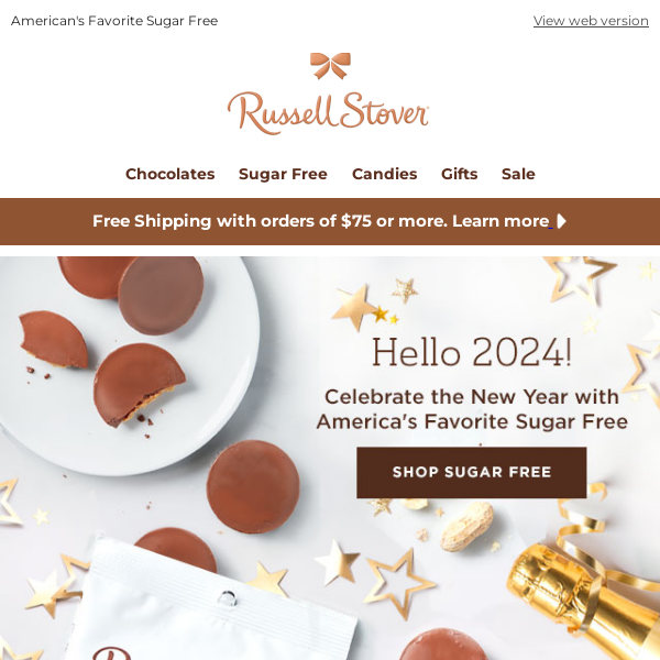 Start Out the New Year with Russell Stover Sugar Free