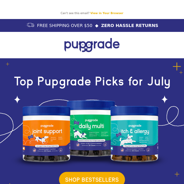 What’s trending at Pupgrade?