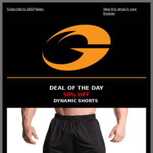 Deal Of The Day - 50% OFF DYNAMIC SHORTS