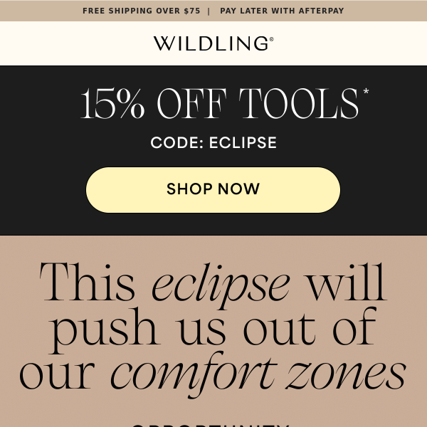 15% off tools, code: Eclipse