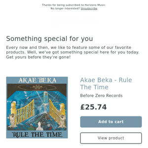 OUT NOW! Akae Beka - Rule The Time