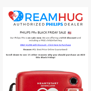 16 Reasons Why You Should Buy a AED this Black Friday ❤️