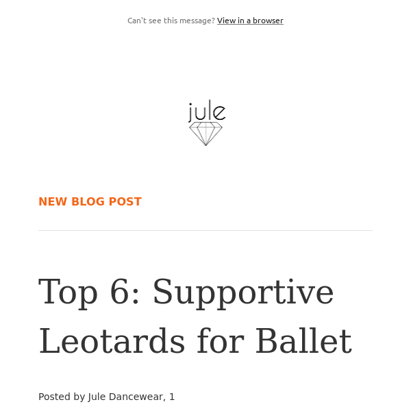 Shop Supportive Styles for Ballet