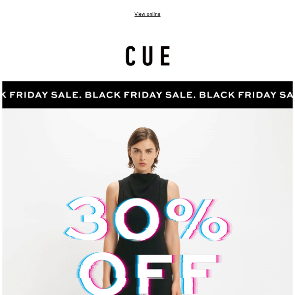 BLACK. FRIDAY. SALE.