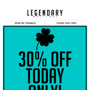 🍀 30% Off for Saint Patrick's Day Ends in 4 Hours!