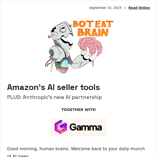 🧠 Amazon releases AI seller tools