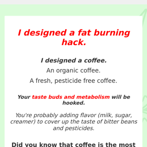 Burn fat all day just by doing THIS with your Coffee☕🔥