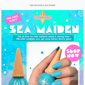 SEA MAIDEN IS BACK! Limited stock available 💙