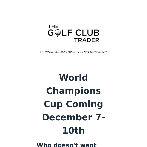 World Champions Cup Coming Soon