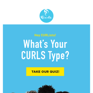25% off Coupon! What's Your Curls Type?