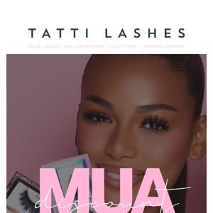 60% OFF All Your Favourite Lashes 🙌🏽