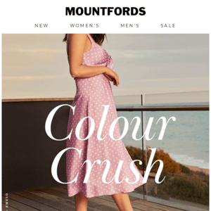 Colour Crush | Blush, Fuchsia & Glitter