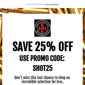 Get Your Shot Show Savings Before Its Gone