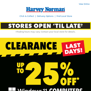 Massive Tech Clearance Deals! | Stores Open Late Tonight!†