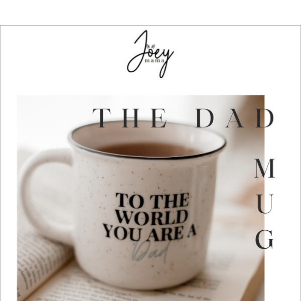 Save 20% off The Dad Mug 💰