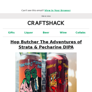 【New🍺】Hop Butcher The Adventures of Strata & Pecharine DIPA