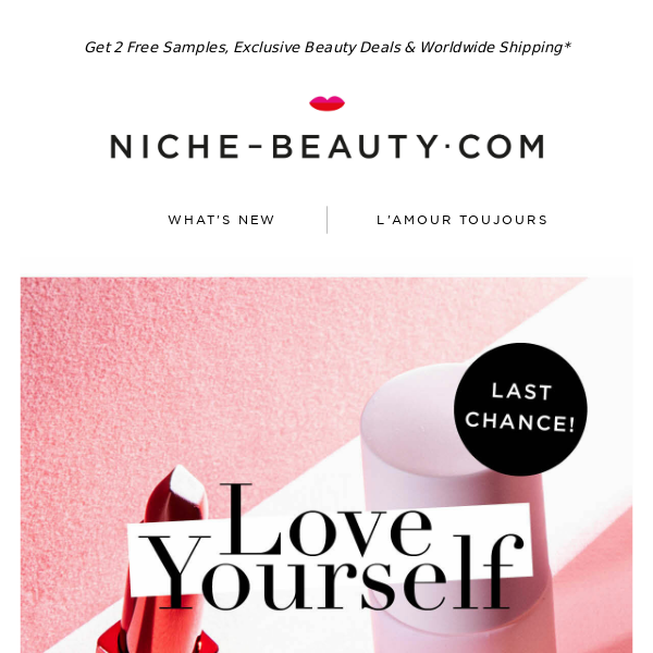 Love Yourself: 20% Off