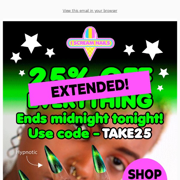 25% OFF EXTENDED!! 1 day only🩷