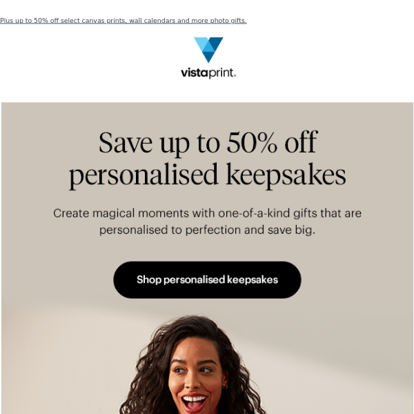 Ready to save? Up to 50% off custom mugs + more 🎁 - Vistaprint AU