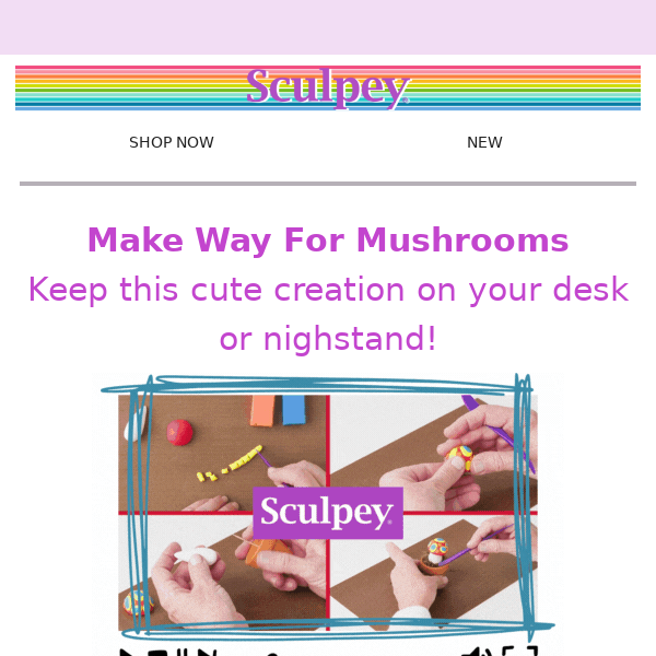 Marvelous Mushroom Desk Accessory - Free Project!