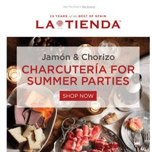 ¡Charcutería! Spanish Cured Meats for Summer Parties