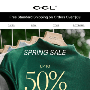 Why Wait? Unlock Up to 50% Off on Spring Sale!