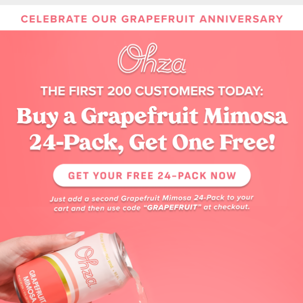 Get A Free 24-Pack Today 🥂