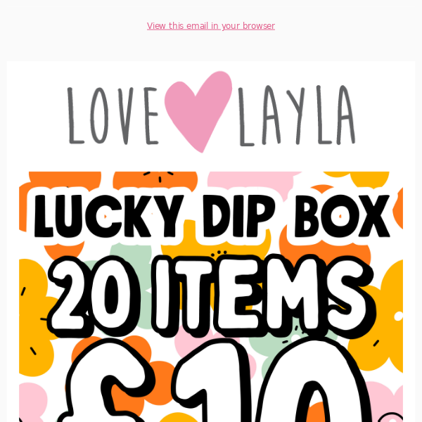 Love Layla Designs, want 20 products for £10? 😎
